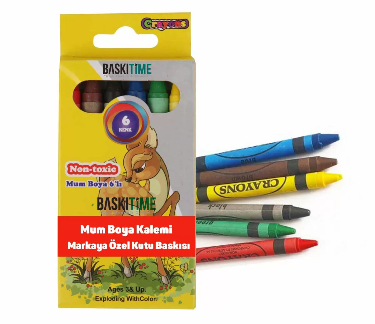 Boyama Kitabı Kalemleri 