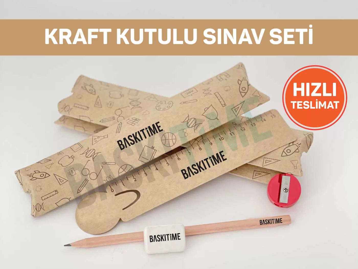 Kraft Kutulu Sınav Seti 5 Parça