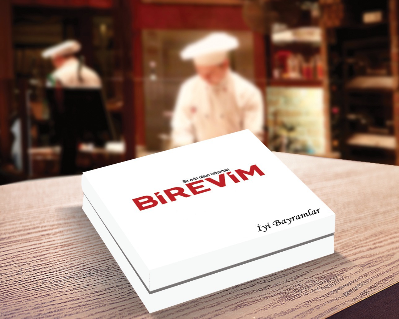 Marka Baskılı Çikolata Kutulu