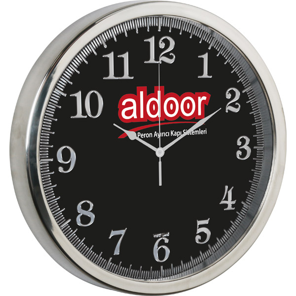 Promosyon Alüminyum Duvar Saati