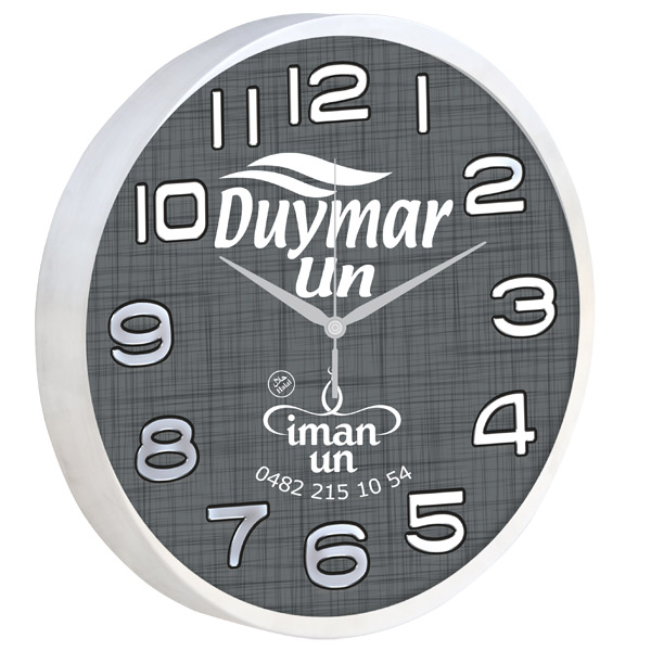 Promosyon Alüminyum Duvar Saati