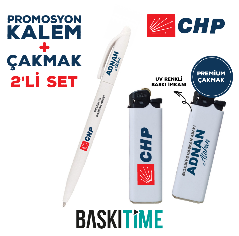 Chp Promosyon Çakmak Kalem Premium