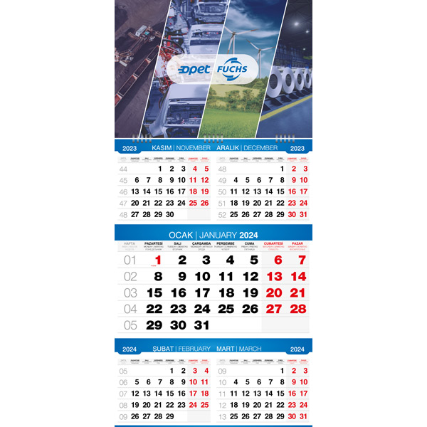 Promosyon Gemici Takvim