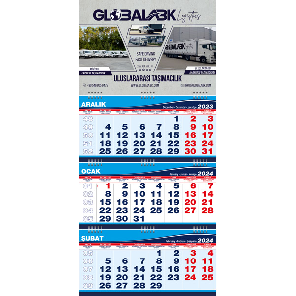 Promosyon Gemici Takvim