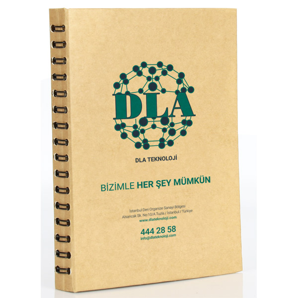 Promosyon Gizli Spiralli Defter