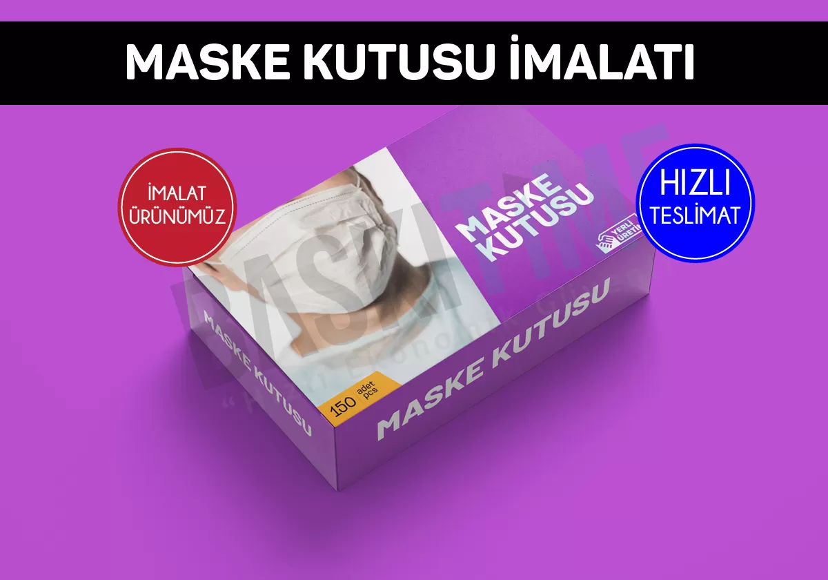 Maske Kutusu Baskı 150'li