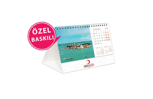 Özel Baskılı Piramit Takvim